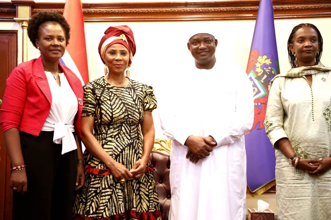 President Barrow Discusses Gender Representation and Governance